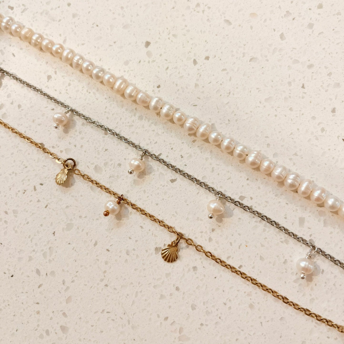 Freshwater Pearl Anklets & Bracelets - Hush Boutique