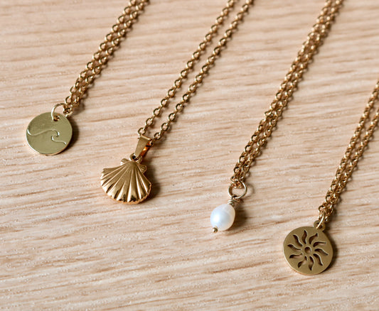 Gold Handmade Necklaces - Hush Boutique