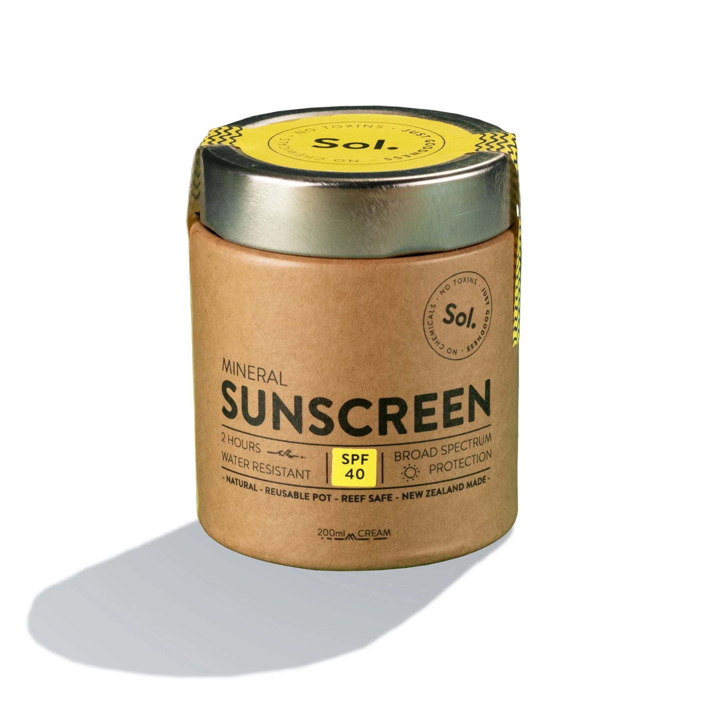 SPF 40 Mineral Sunscreen 200ml - Sol Goods