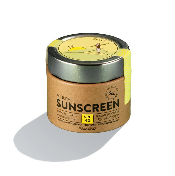 SPF 40 Mineral Sunscreen 100ml - Sol Goods