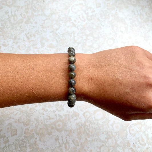 Labradorite Crystal Bracelet 8mm