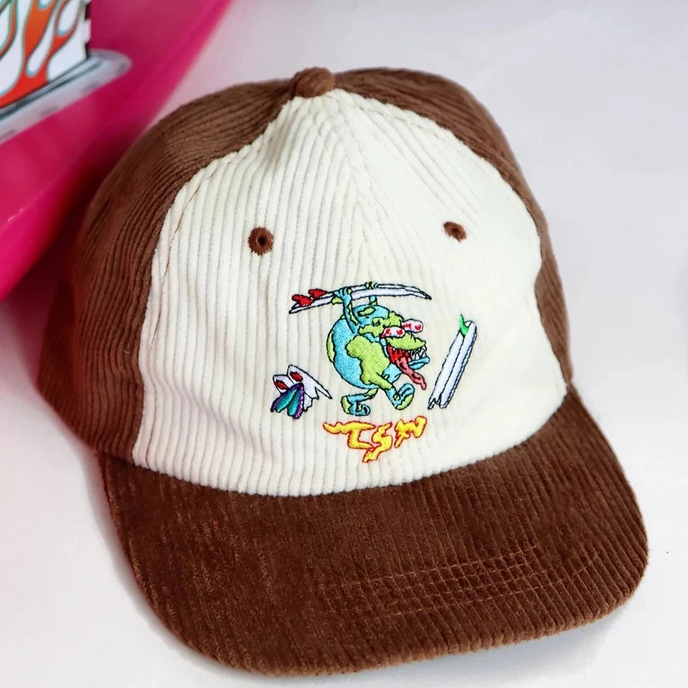 Hemp Cord Hat -  It's a Crazy World
