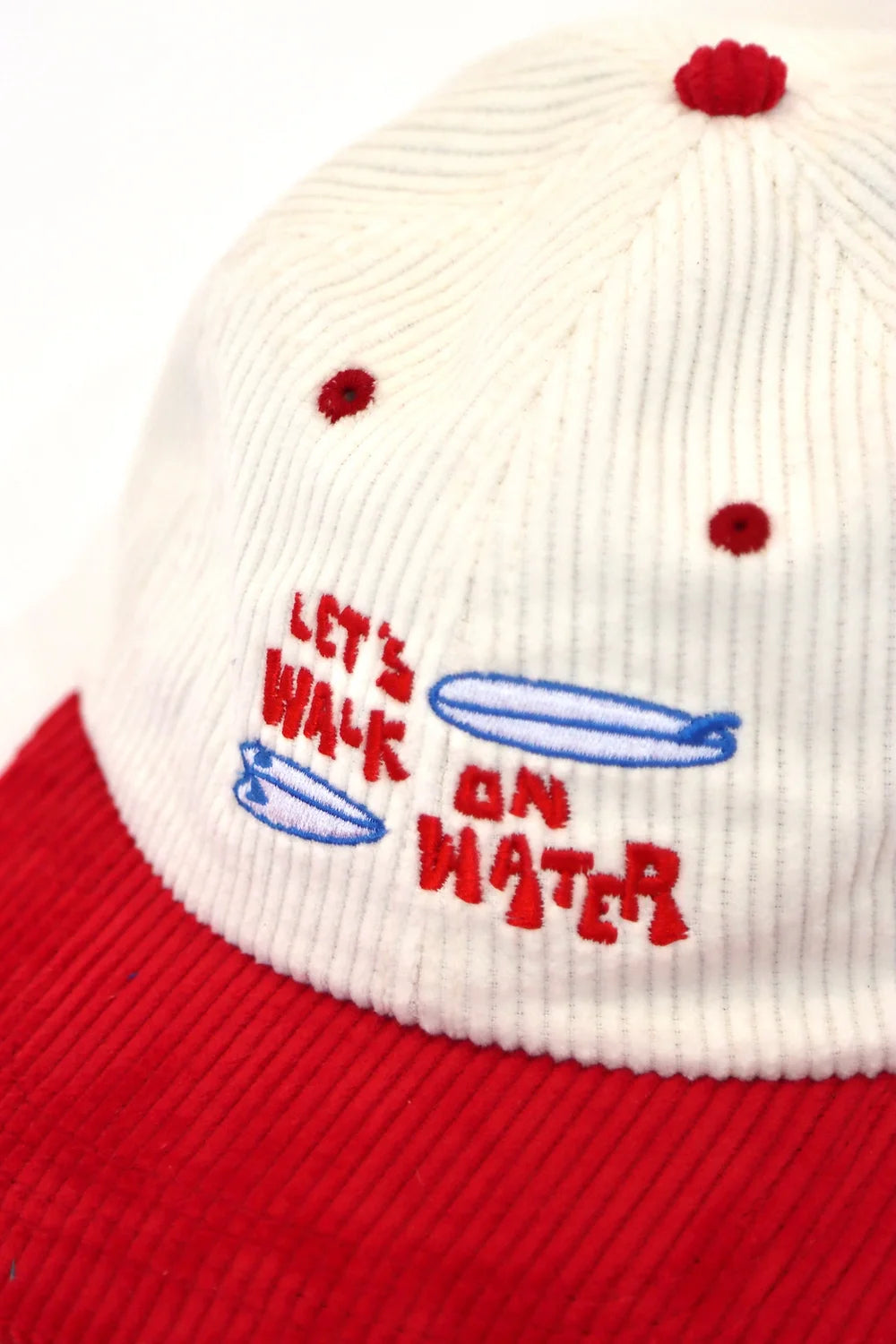 Hemp Cord Hat -  Let's Walk on Water