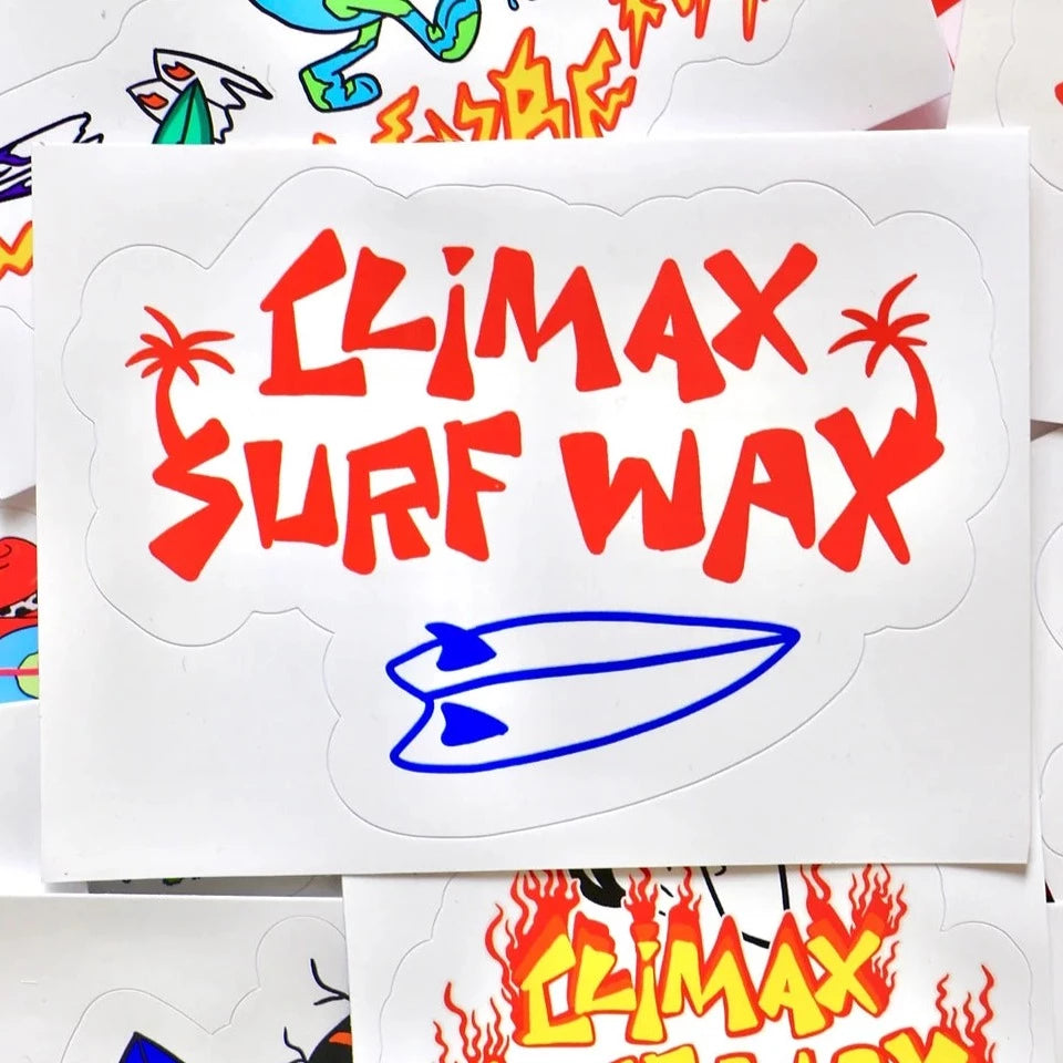 Climax Surf Wax - Sticker Pack